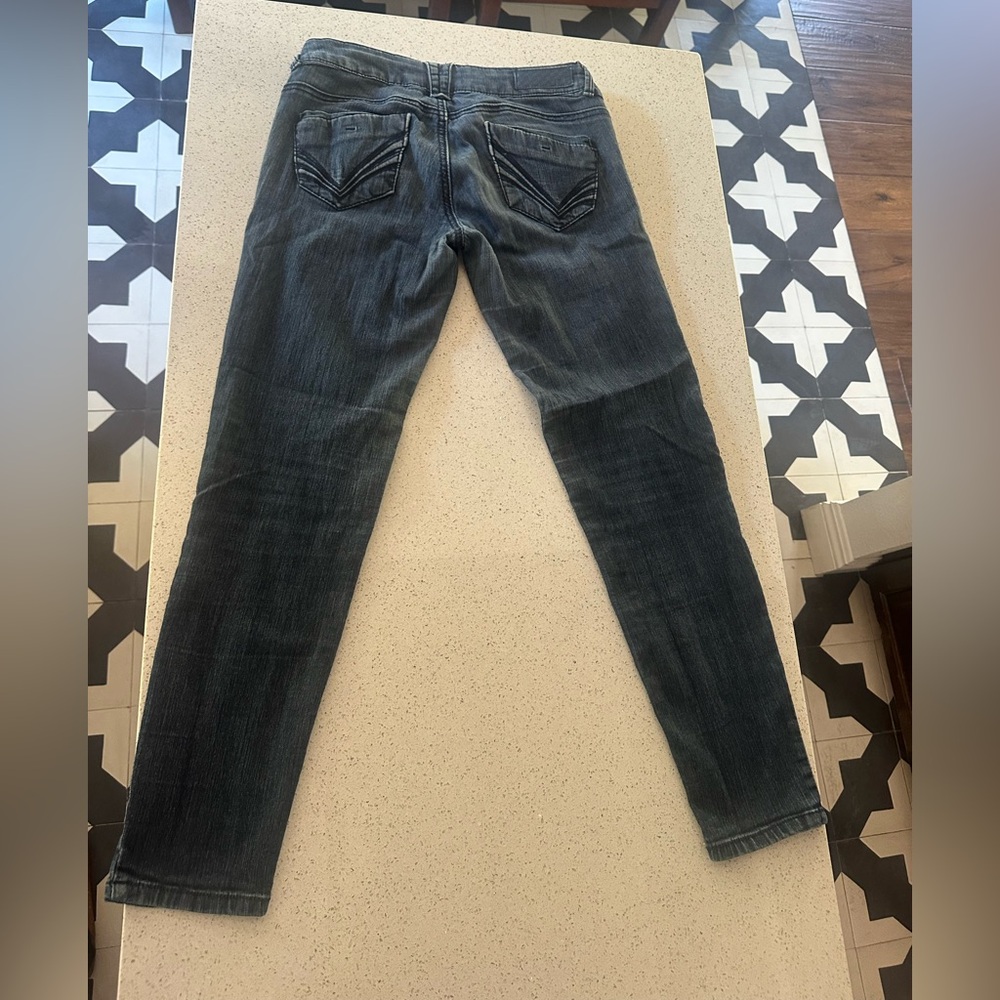 Jolt Dark Wash Stretch Denim Jeans SIZE 1